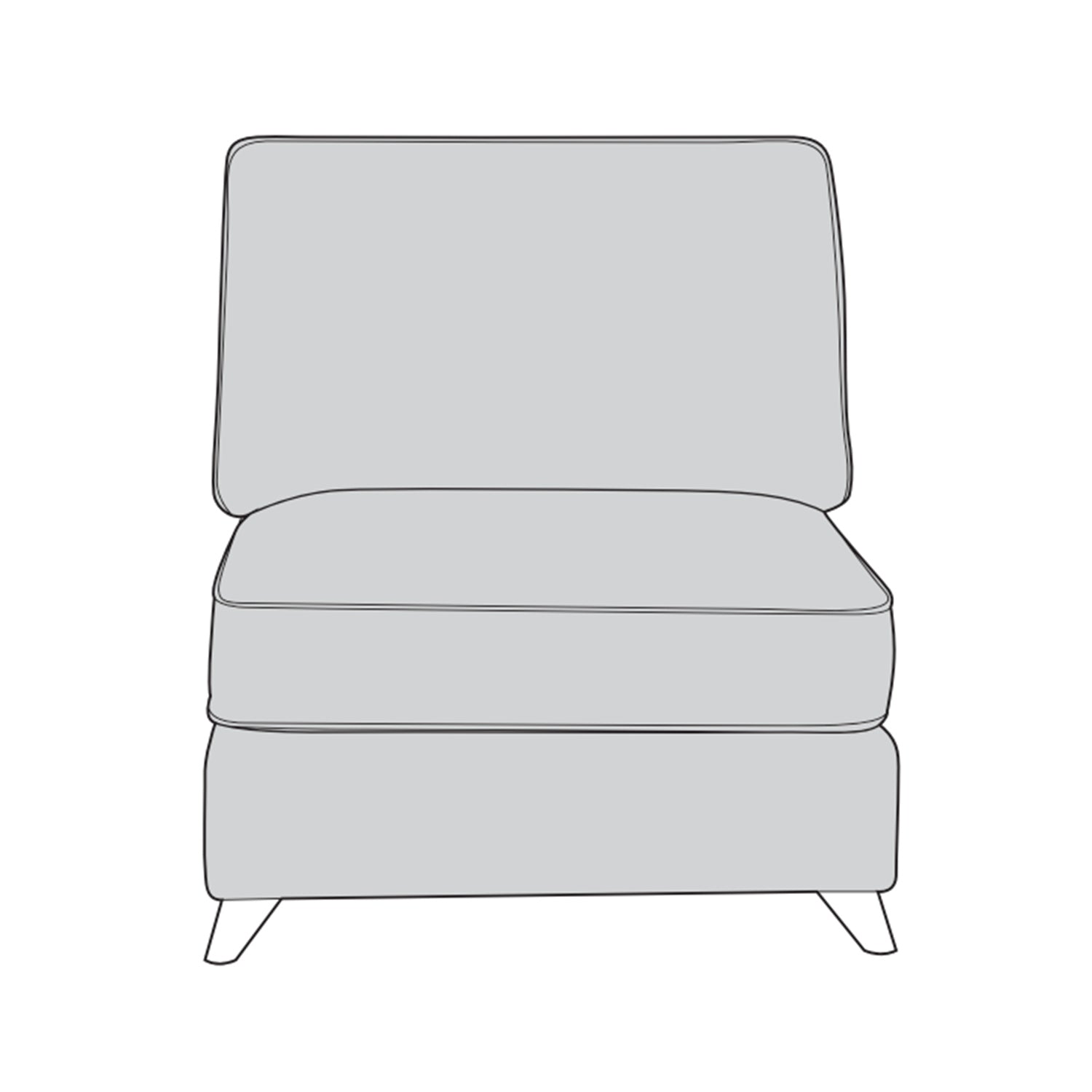 Varley Sofa - Armless Unit