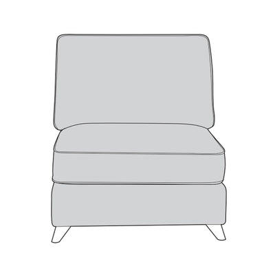Varley Sofa - Armless Unit