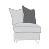 Vesper Sofa - Armless Unit (Pillow Back)