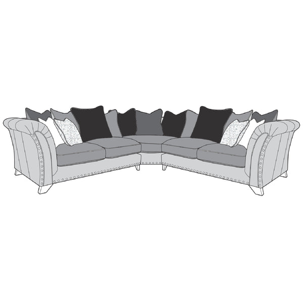 Weston Sofa - 2 Corner 2 (Pillow Back)