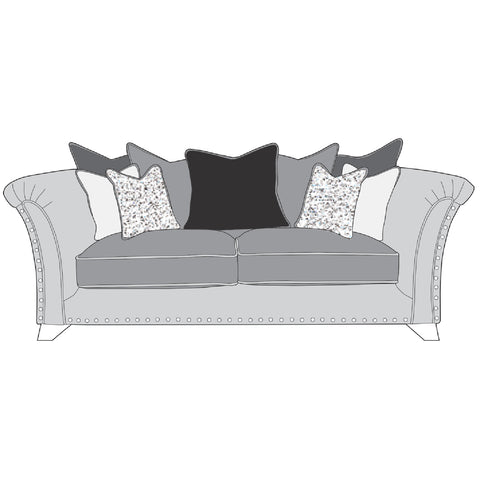 Weston Sofa - 3 Seater (Pillow Back)